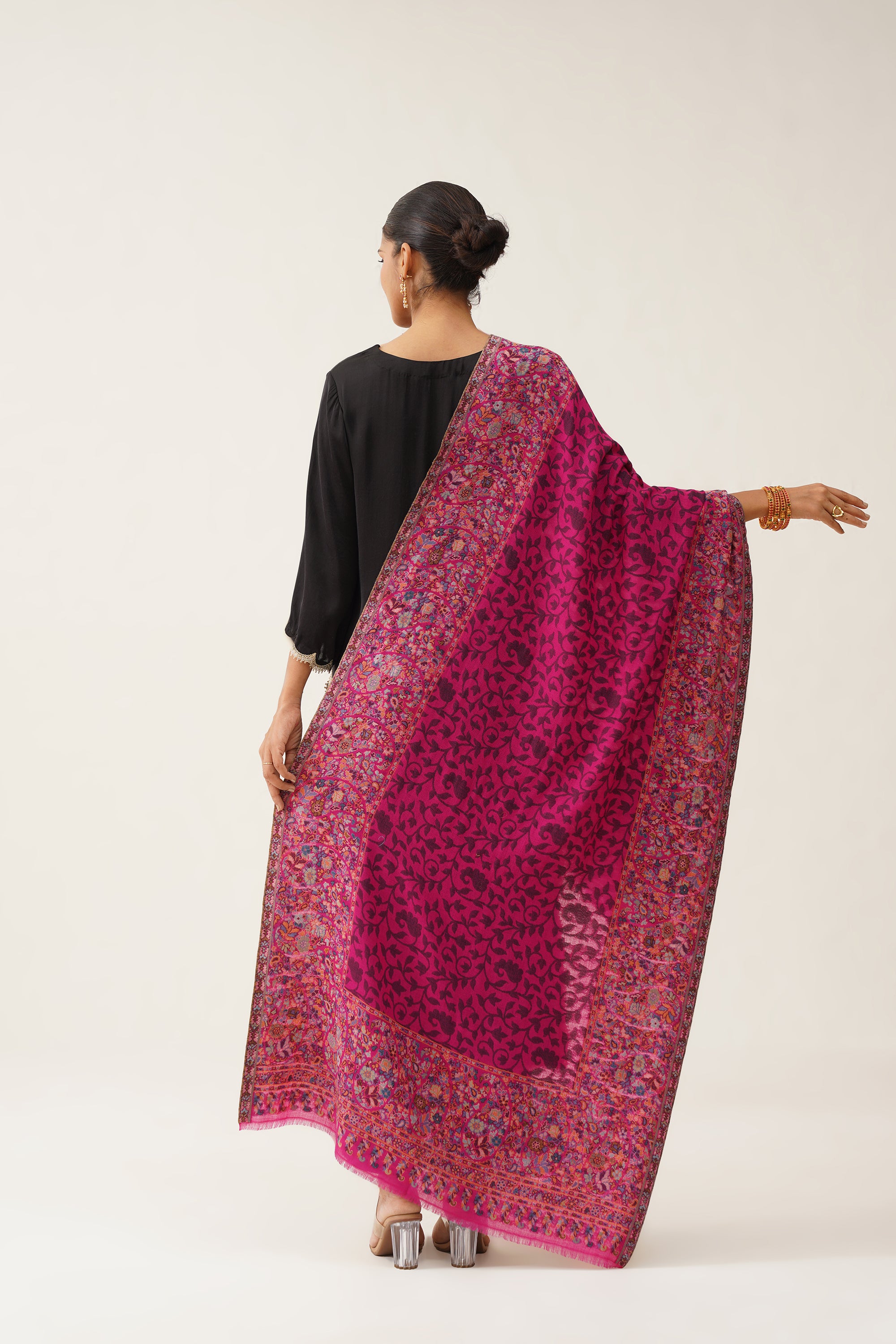 Tarini Kaani Woollen Shawl