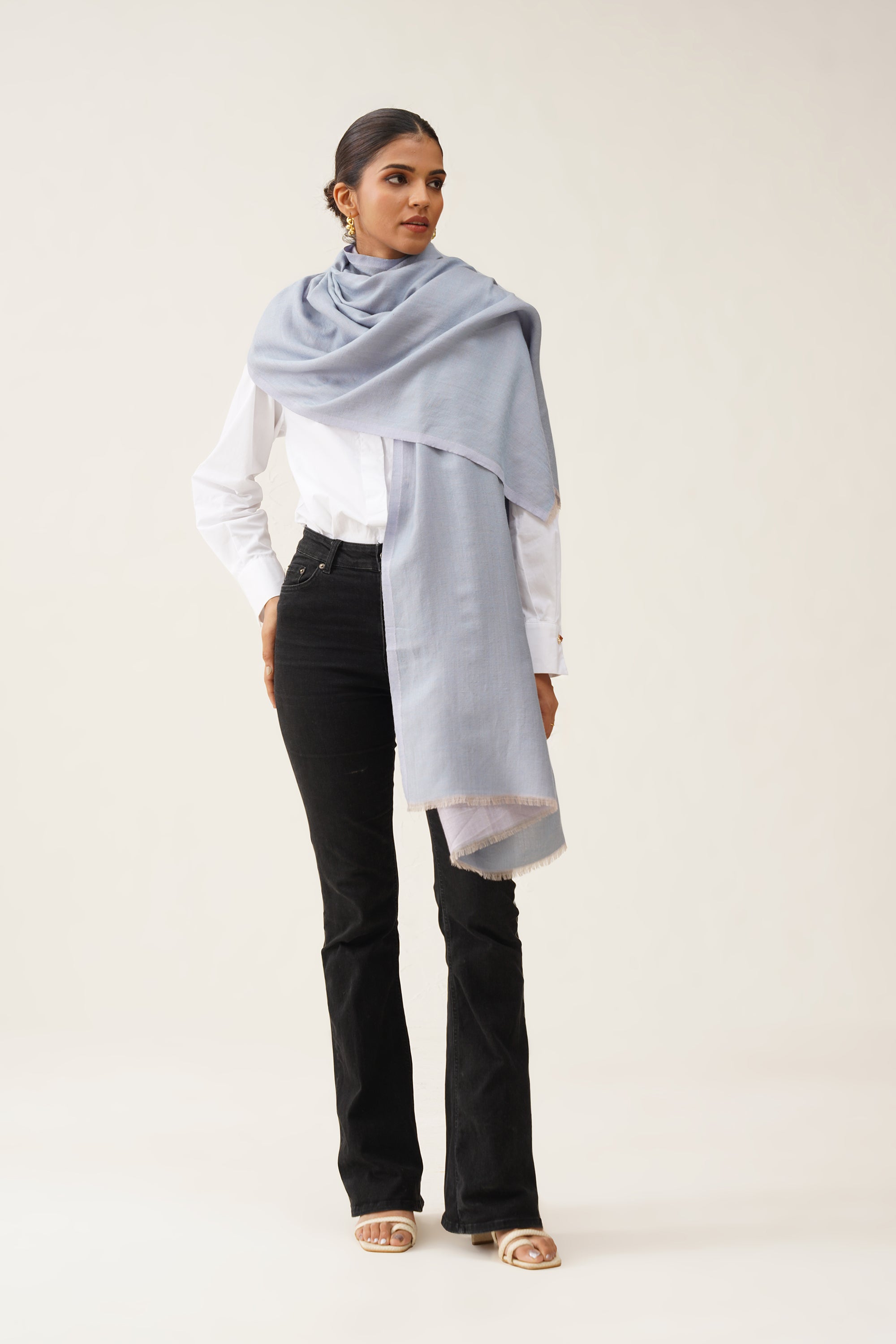 Light Blue Moonlight Stole