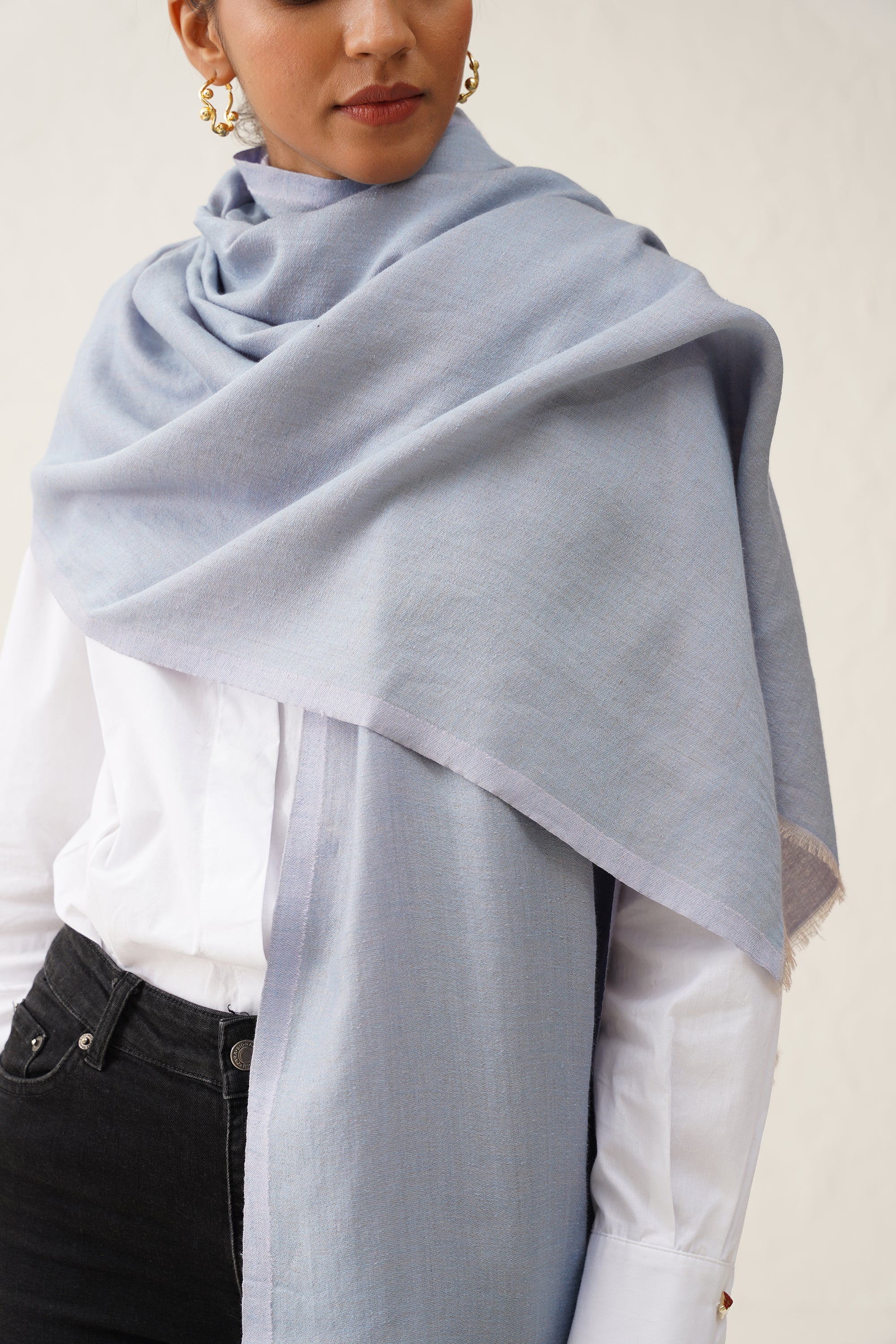 Light Blue Moonlight Stole